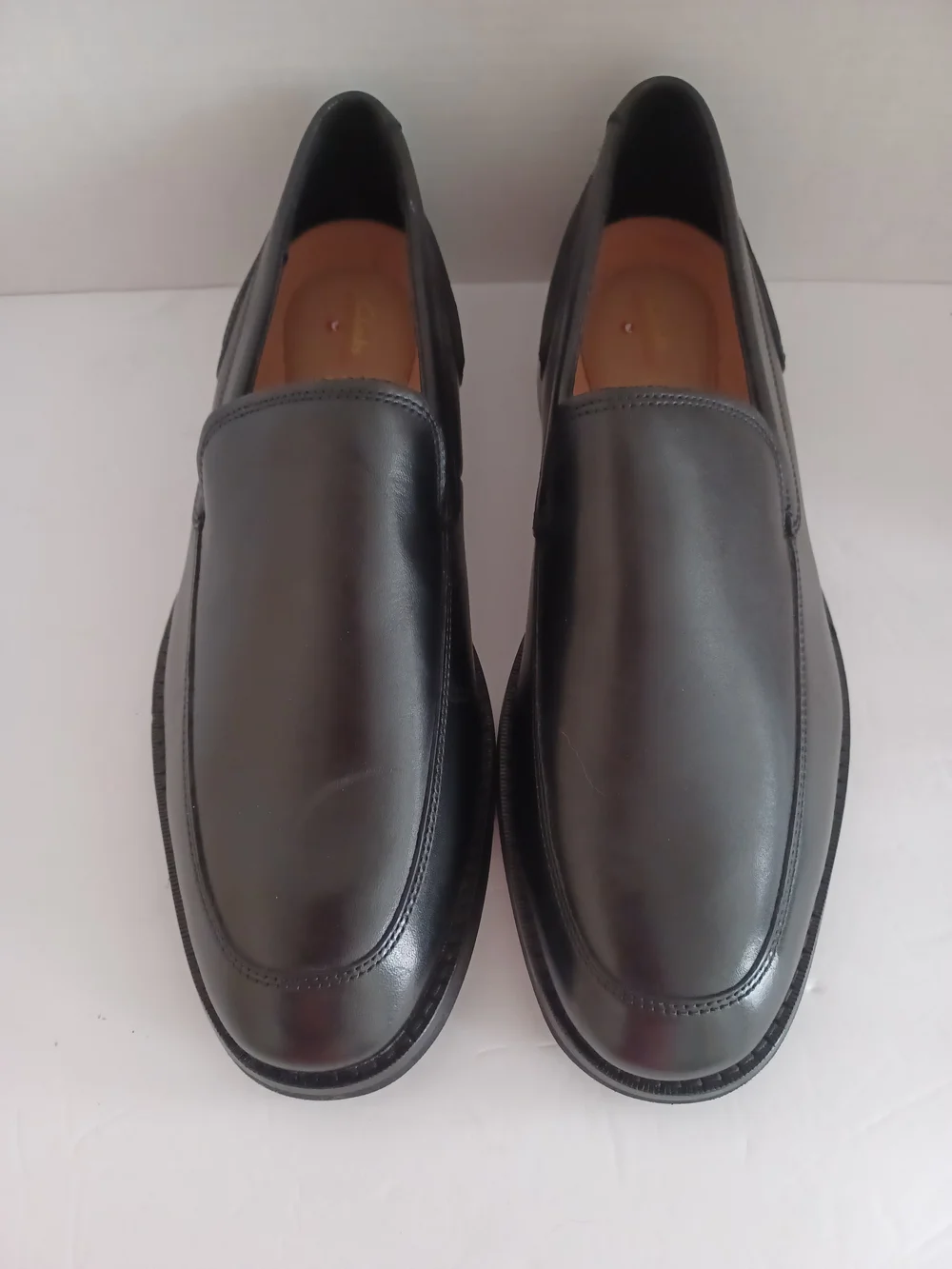 Clarks sleek black